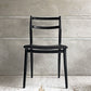 天童木工 TENDO インパラチェア Impala Chair ダイニングチェア ブラック レザー 本革 佐々木敏光 ジャパニーズミッドセンチュリーモダン D  ♪