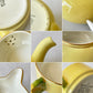 ロイヤルウィントン Royal winton ティーフォーワン Tea for One イエロー・ローズバッド Yellow Rosebud スタッキングティーポット ティーカップ クリーマー UKビンテージ 英国食器 希少 ◇