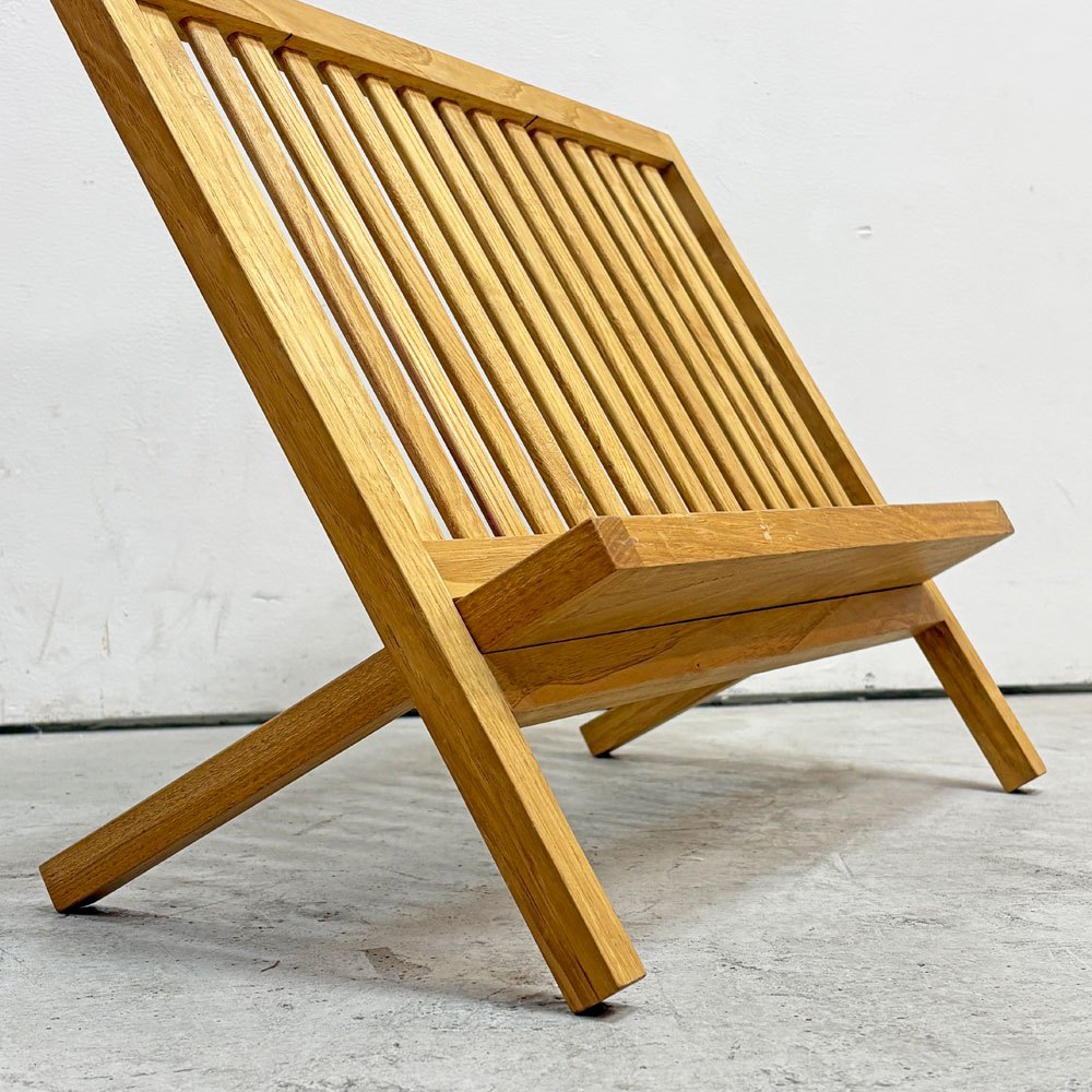 QUIET SPACE TOOL & FURNITURE アニー Annie マガジンラック ディスプレイラック クリ材 ナチュラル 国産家具 定価￥30,800- ●