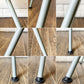 フリッツハンセン Fritz Hansen ドロップチェア DROP ダイニングチェア ストーングレー 脚塗装 アルネ・ヤコブセン デンマーク 廃番カラー 現行定価￥55,880- ◎