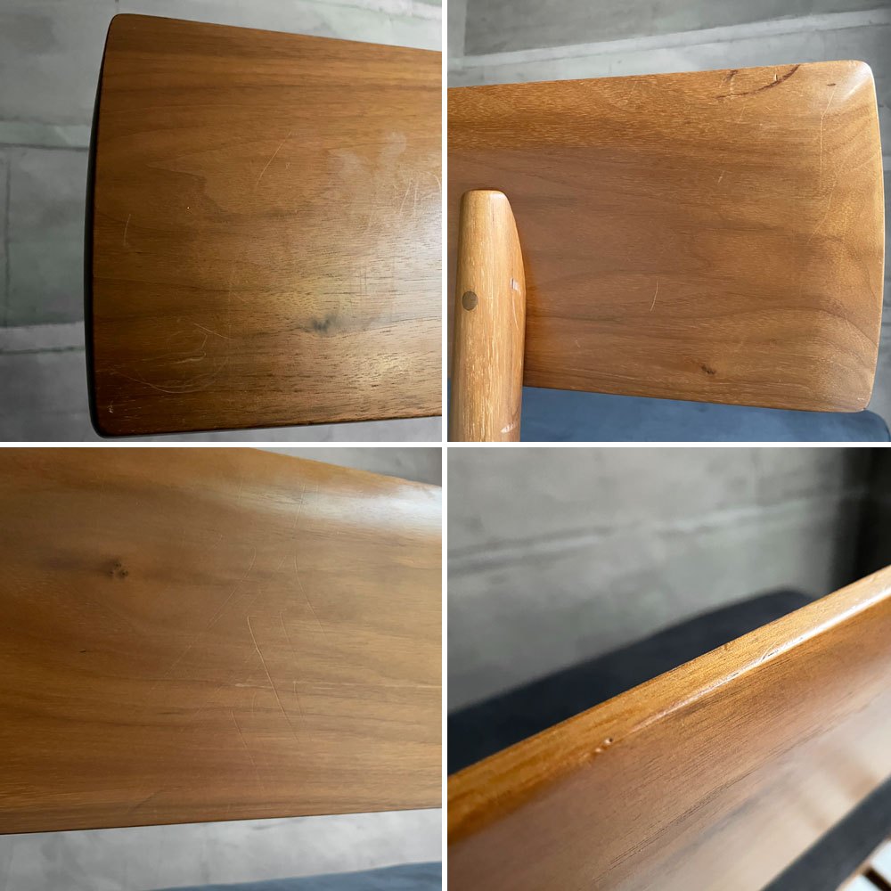 カリモク karimoku CU72モデル 3人掛け椅子ロング ダイニングベンチ ベンチチェア 長椅子 ウォールナット材 プレミアムオーダー カバーリング♪