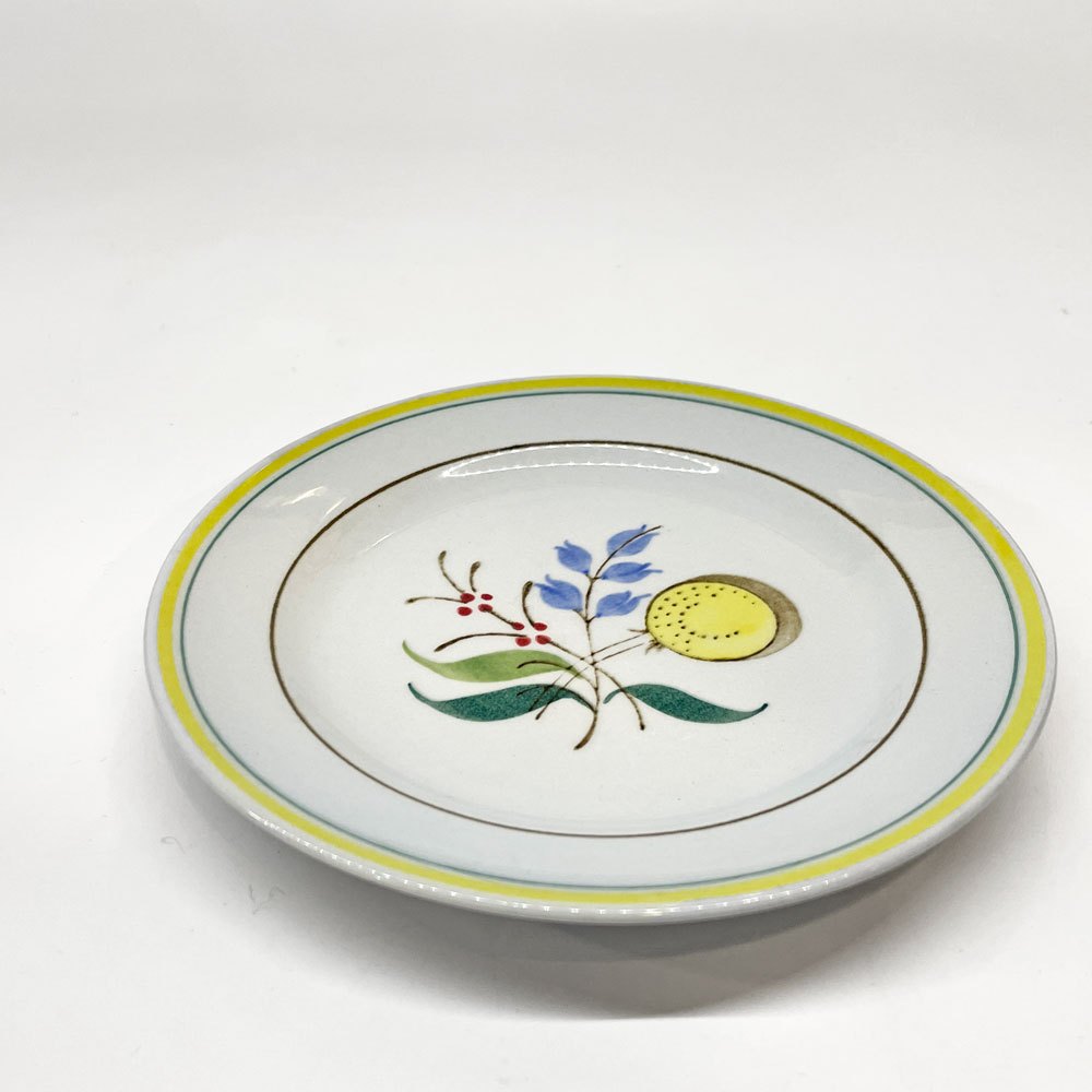 アラビア ARABIA ウィンドフラワー Wind Flower プレート Φ15㎝ 北欧ビンテージ オルガ・オソ 1960年代 北欧食器 D ★