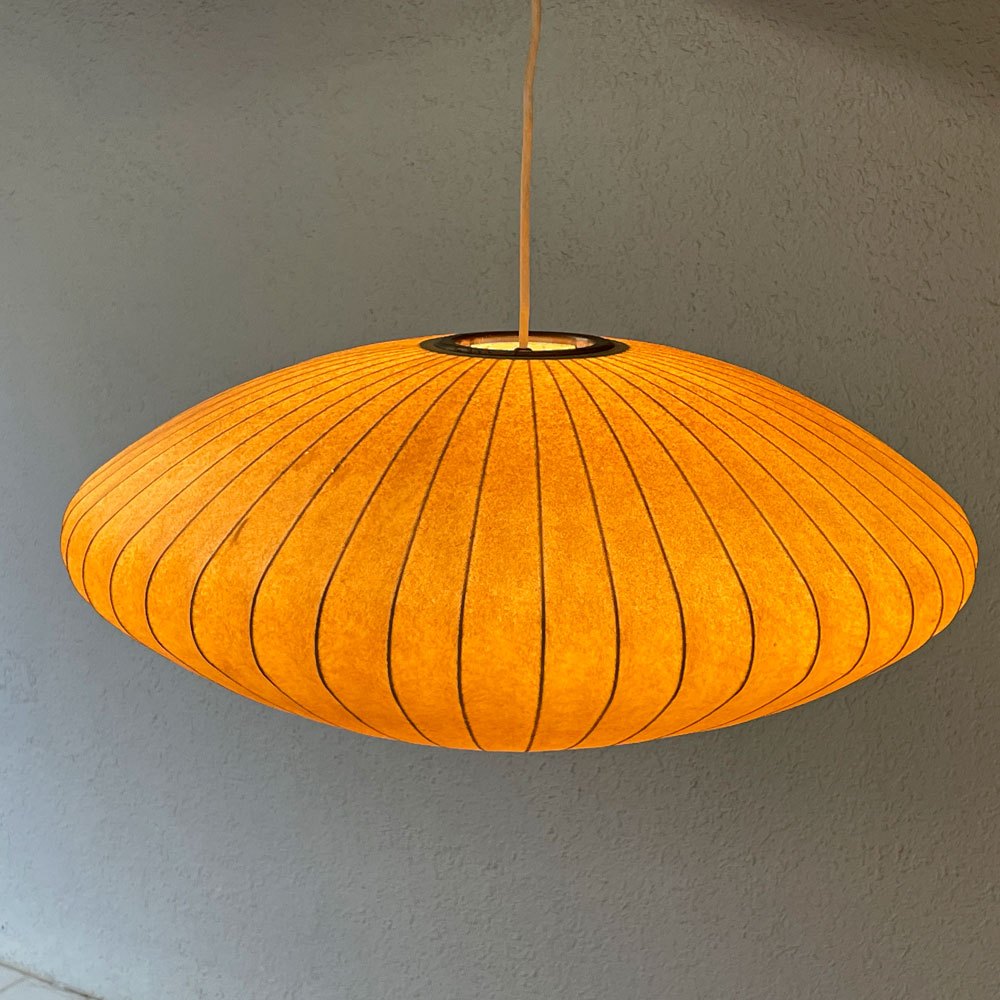 ハワードミラー Howard Miller バブルランプ Bubble Lamp ソーサー Sorcer ペンダントライト ミディアム プルスイッチ ビンテージ ジョージネルソン 希少 ◇