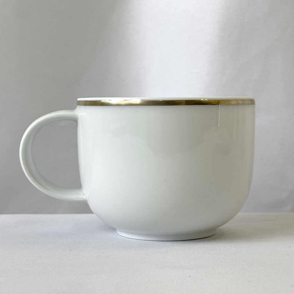 ローゼンタール Rosenthal スタジオライン Studio Line スオミ Suomi コーヒー カップ＆ソーサー ゴールドライン ティモ・サルパネヴァ 金彩 白磁 ドイツ 未使用品 E ◇