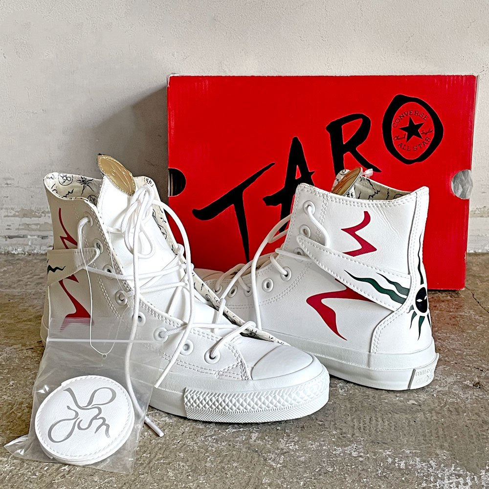 コンバース CONVERSE オールスター 岡本太郎 太陽の塔 ハイカット ALL STAR OKAMOTOTARO TT SHIN-HI スニーカー 箱付 24.5cm 2014年限定 廃番 ■