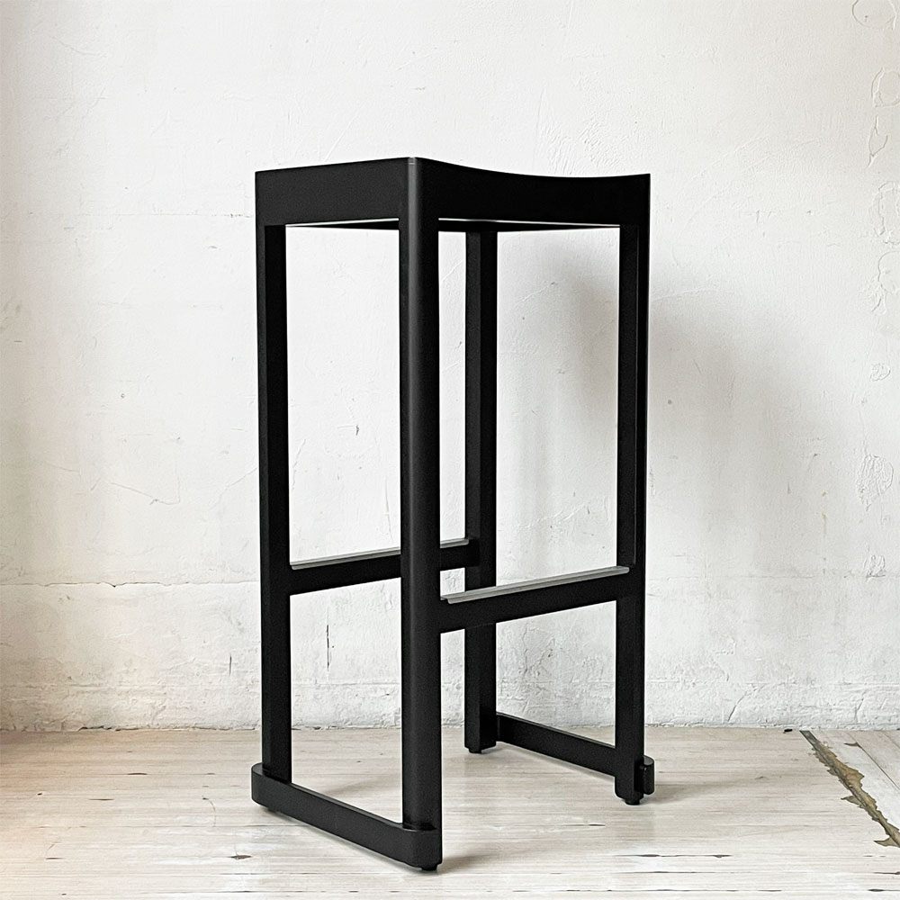 アルテック artek アトリエ バースツール Atelier Bar Stool H75cm ビーチ材 ブラックラッカー仕上げ タフ スタジオ TAF Studio スウェーデン 北欧家具 B ★