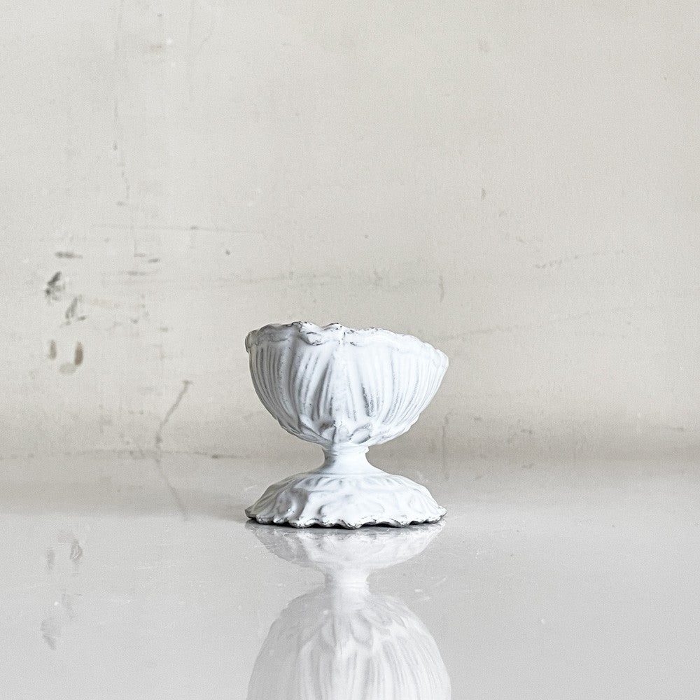 アスティエ・ド・ヴィラット Astier de Villatte シテール Cythere スモールボウルスタンド コンポート W10.5cm 陶器 フランス ■