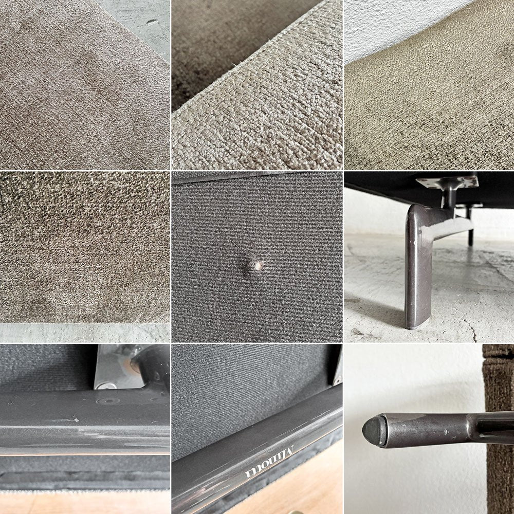 ミノッティ Minotti シャーマン Sherman 2シーターソファ 2人掛け カバーリングファブリック モスグリーン系 ロドルフォ・ドルドーニ イタリア 廃番 〓