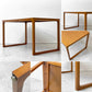 イデー IDEE マルー MALUH ダイニングテーブル 1300 アッシュ材 アントンブラウン ANTON brown モダンデザイン ●