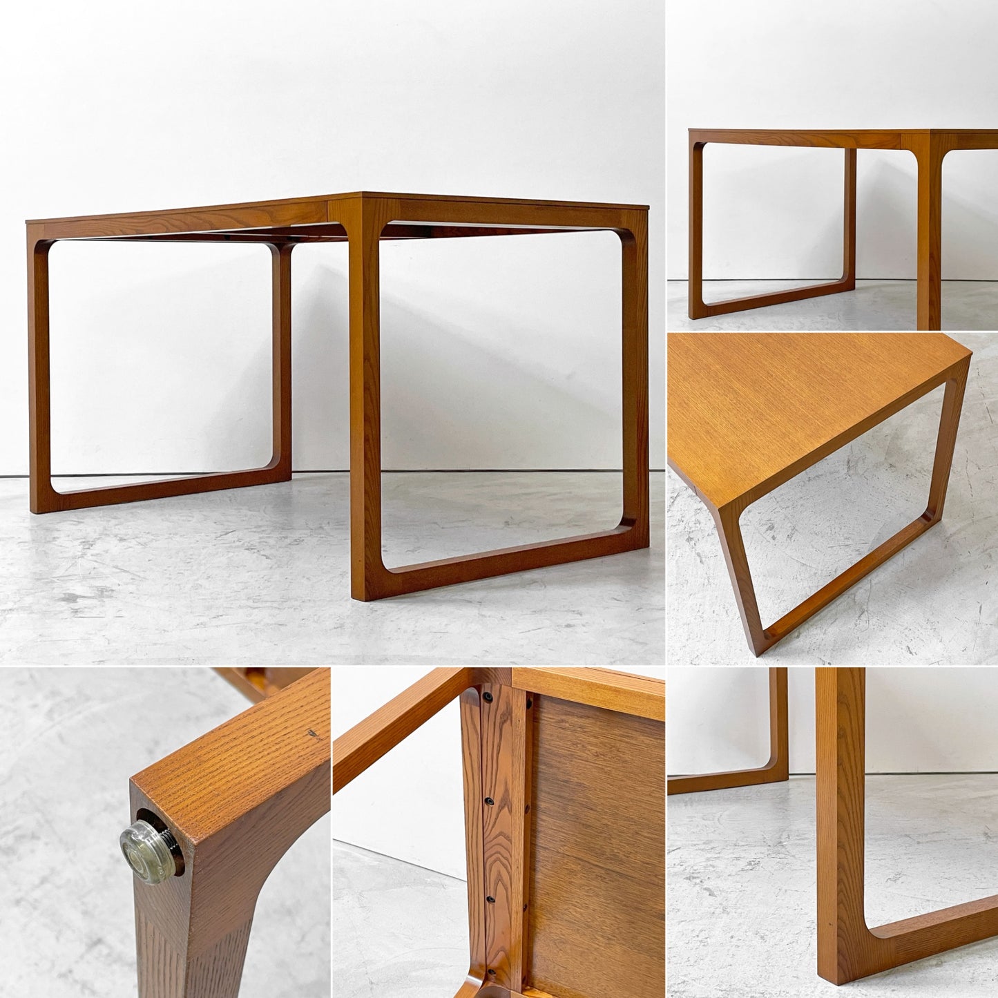 イデー IDEE マルー MALUH ダイニングテーブル 1300 アッシュ材 アントンブラウン ANTON brown モダンデザイン ●