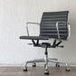 ハーマンミラー Herman Miller イームズアルミナムグループチェア マネージメントチェア アルミバフベース ガス圧昇降仕様 5本脚 キャスタータイプ 本革 イームズ ◇