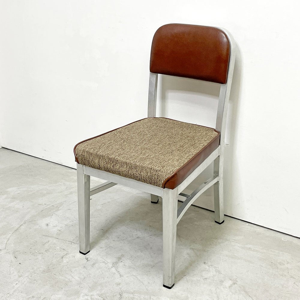 ジャーナルスタンダードファニチャー journal standard Furniture j.s.F モーガン MORGAN ダイニングチェア USミリタリースタイル ●