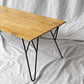 リビングハウス LIVING HOUSE. オッタシリーズ OTTA TVボード W110cm ローテーブル スチールレッグ 再生パイン無垢材 ナチュラルデザイン◇