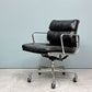 ハーマンミラー Herman Miller ソフトパッドグループ マネジメントチェア ローバック キャスター 5本脚 レザー ブラック イームズ ミッドセンチュリー ◎