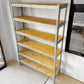 リオン LYON アングルシェルフ SLOTTED ANGLE SHELF オープンシェルフ 6段 インダストリアル P.F.S取扱い セミオーダーサイズ ★
