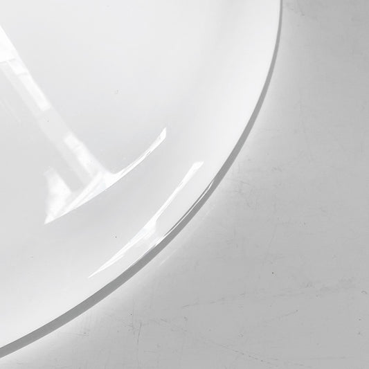 ホルムガード Holmegaard P＆T PENDEL ペンダントライト ホワイトガラス シェードのみ 20cm 北欧照明 ビンテージ ■