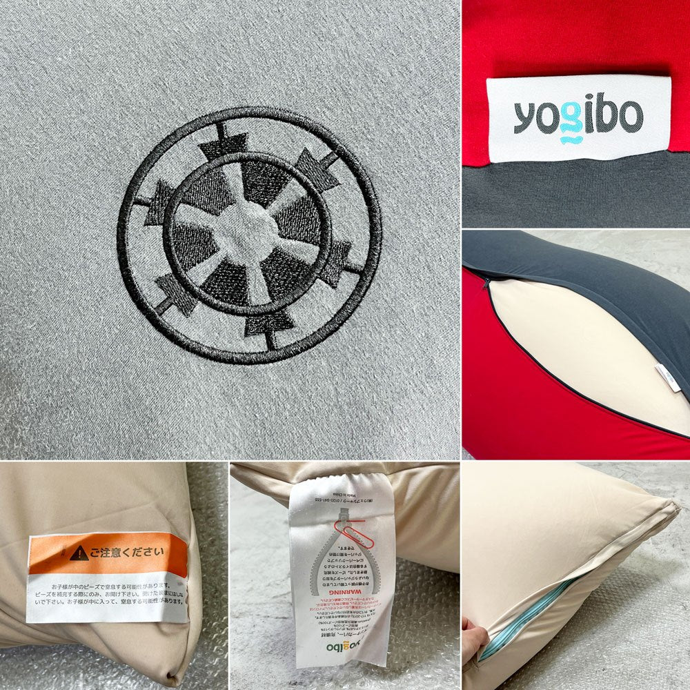 ヨギボー yogibo マックス MAX ビーズクッション ソファ スターウォーズ STARWARS モデル ブラック×レッド 定価￥39,600- ●