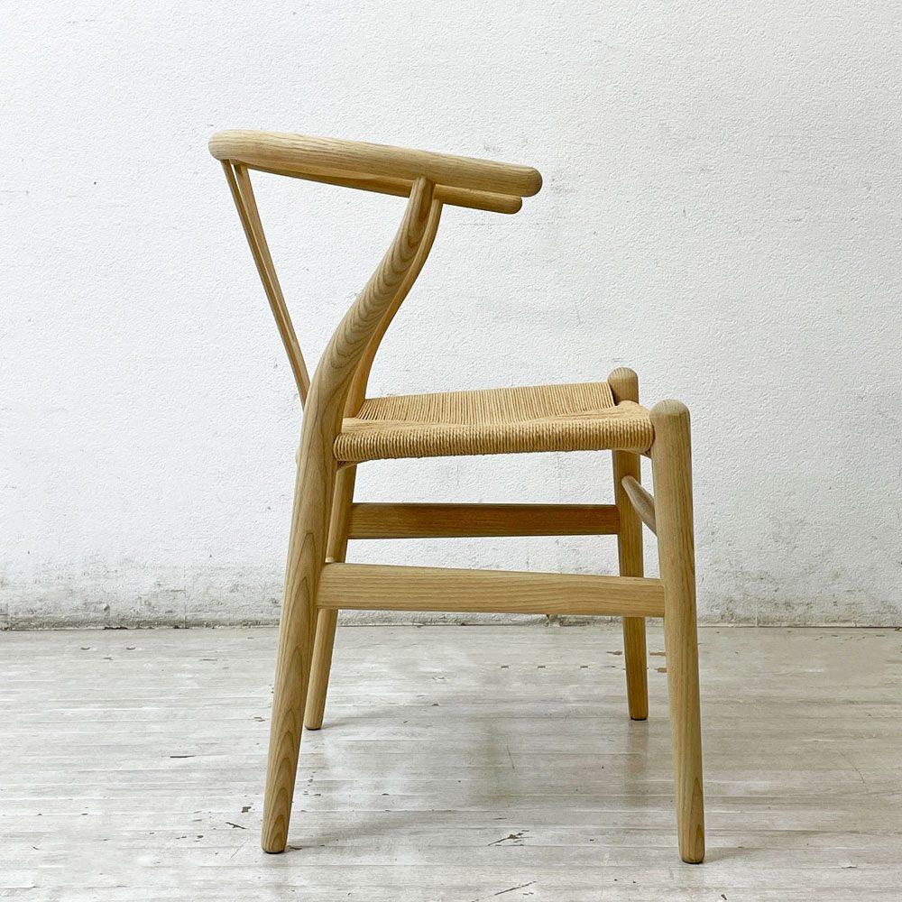 カールハンセン＆サン Carl Hansen & Son CH24 Yチェア アッシュ材 ソープフィニッシュ 日本仕様サイズ ハンス・J・ウェグナー デンマーク 北欧家具 ●