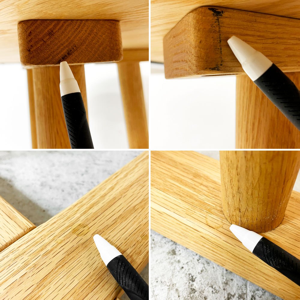 アクタス ACTUS タイム THYME ダイニングテーブル ラウンド Φ110cm オーク材 定価￥147,400- ●