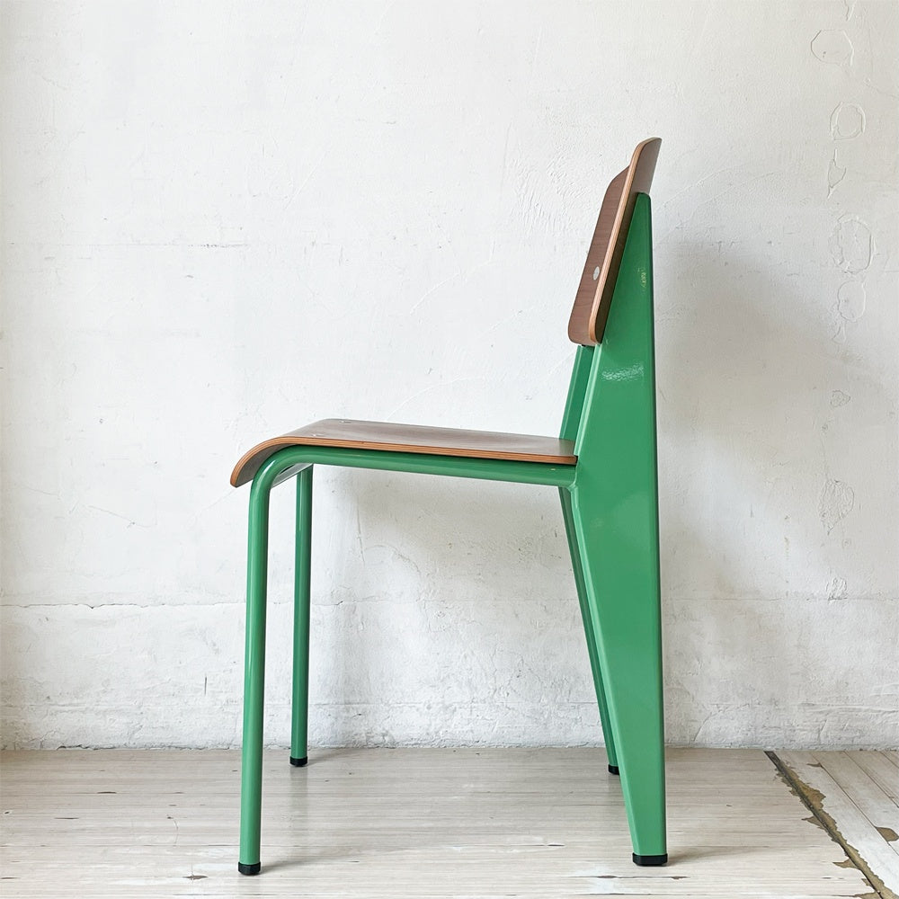 ヴィトラ vitra スタンダードチェア Standard chair ウォールナット×ブレヴェール ジャン・プルーヴェ Jean Prouve 箱付き 新品未使用 ★