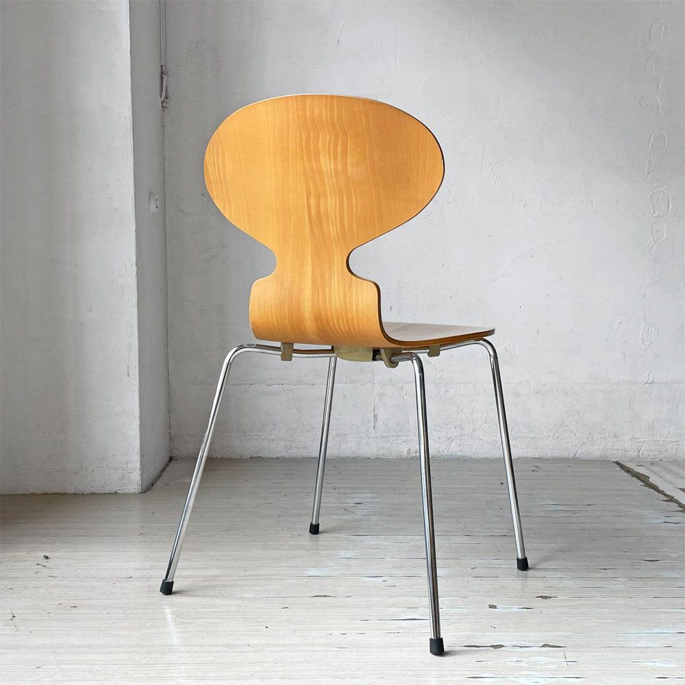 フリッツハンセン Fritz Hansen 3101 アリンコチェア アントチェア 4本脚 ナチュラルビーチ ラッカー仕上げ アルネ・ヤコブセン F ★