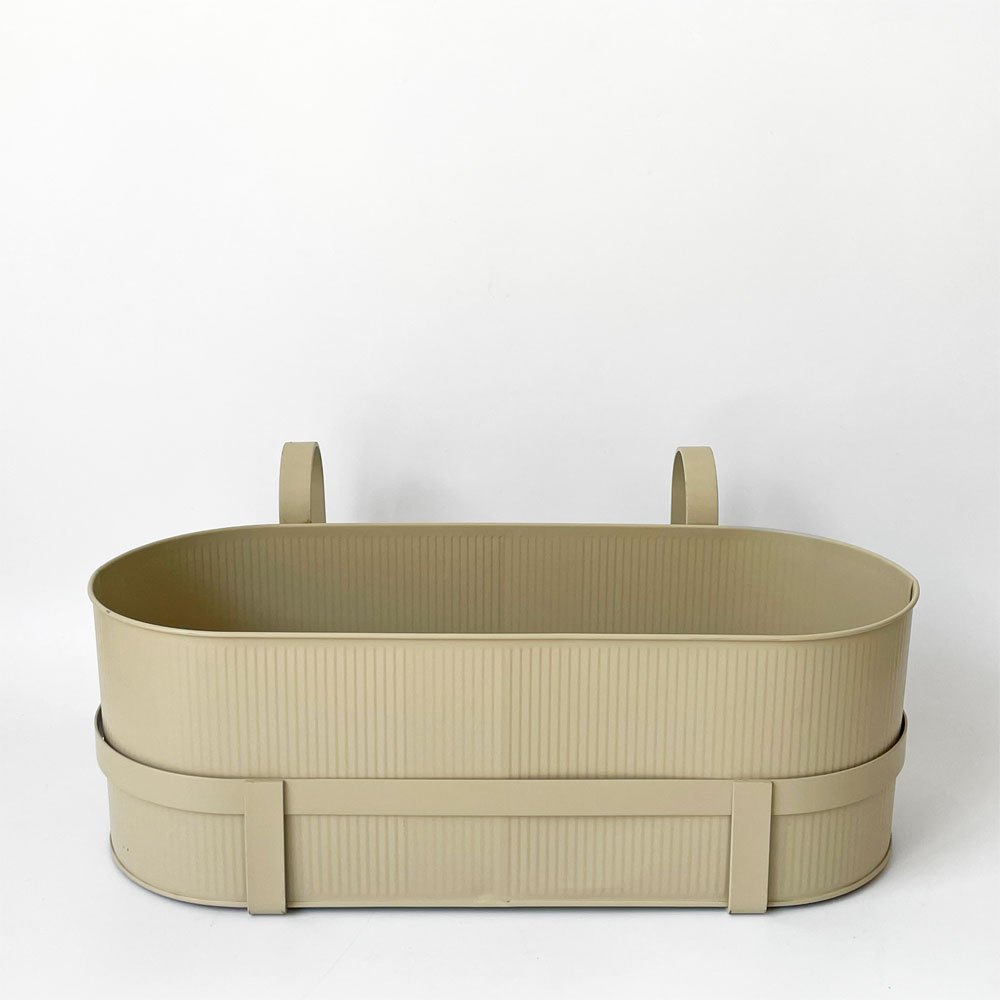 ファームリビング ferm LIVING バウ BAU バルコニーボックス Balcony Box カシミヤ スチールフフレーム 底穴 参考価格￥17.600- ★