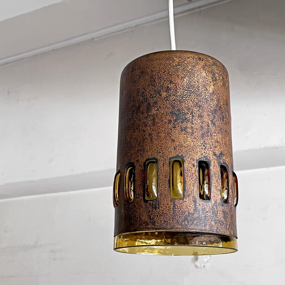 ラーク・アムステルダム Raak Amsterdam コッパー＆ガラス ペンダントライト Copper＆Glass Pendant Lamp ナニー・スティル Nanny Still オランダ ビンテージ Dutch Vintage ■