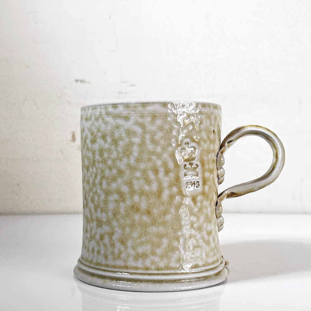 スティーブ・ハリソン Steve Harrison マグカップ ベージュ系 ソルトグレーズ ARTS&SCIENCE取扱 2015年 希少 現代作家 ■