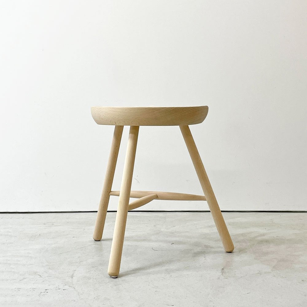 ワーナー Werner シューメーカーチェア Shoemaker Chair NO.49 スツール ビーチ材 ラーズ・ワーナー デンマーク 北欧家具 ●