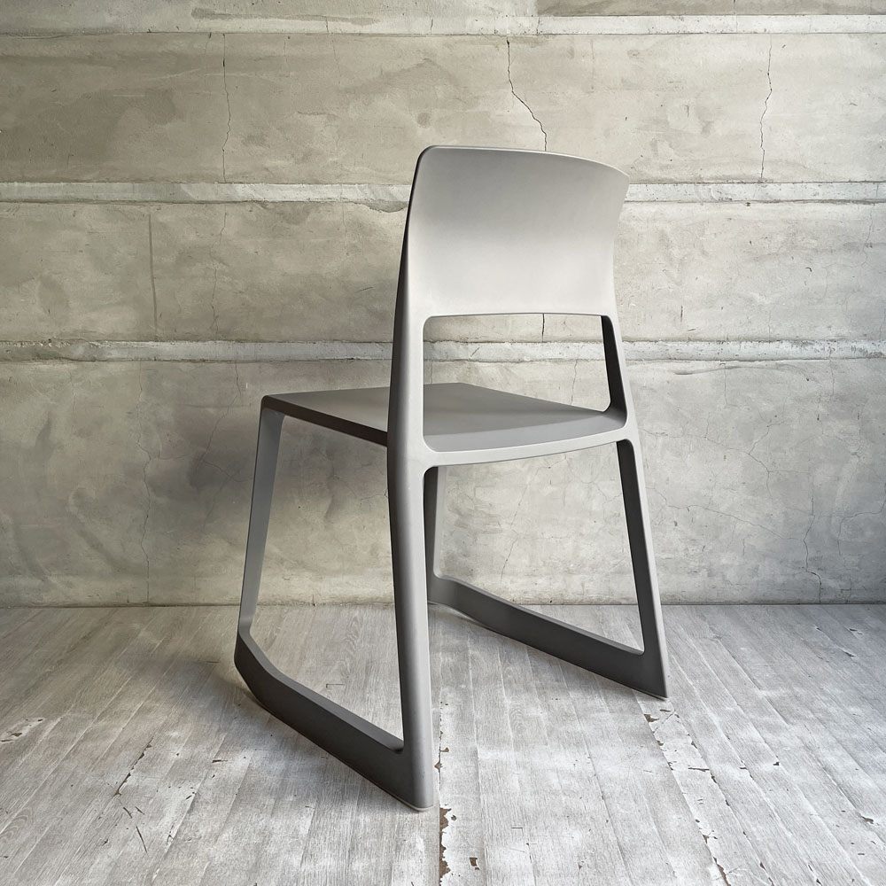 ヴィトラ Vitra ティプトン Tip Ton ワークチェア ダイニングチェア デスクチェア バサルト スタッキング チルト機能 定価￥47,300- B ♪