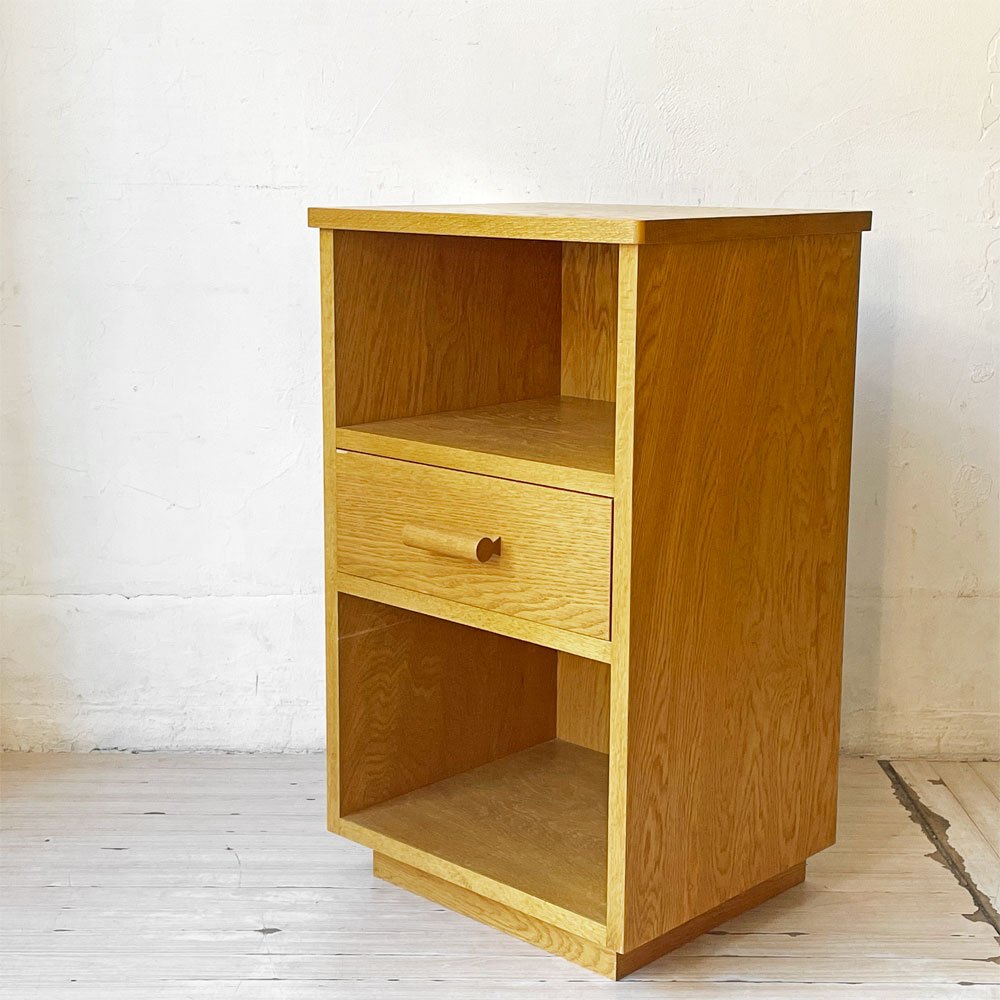 パシフィックファニチャーサービス PACIFIC FURNITURE SERVICE デペンデントハウス ナイトテーブル DH NIGHT TABLE キャビネット オーク材 定価82,500円 ★