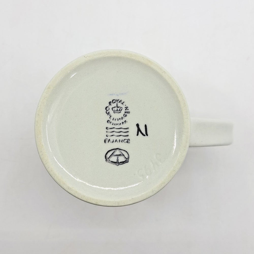ロイヤルコペンハーゲン ROYAL COPENHAGEN イヤーマグ year mug アニュアルマグ Sサイズ 1976年 北欧ビンテージ デンマーク ●