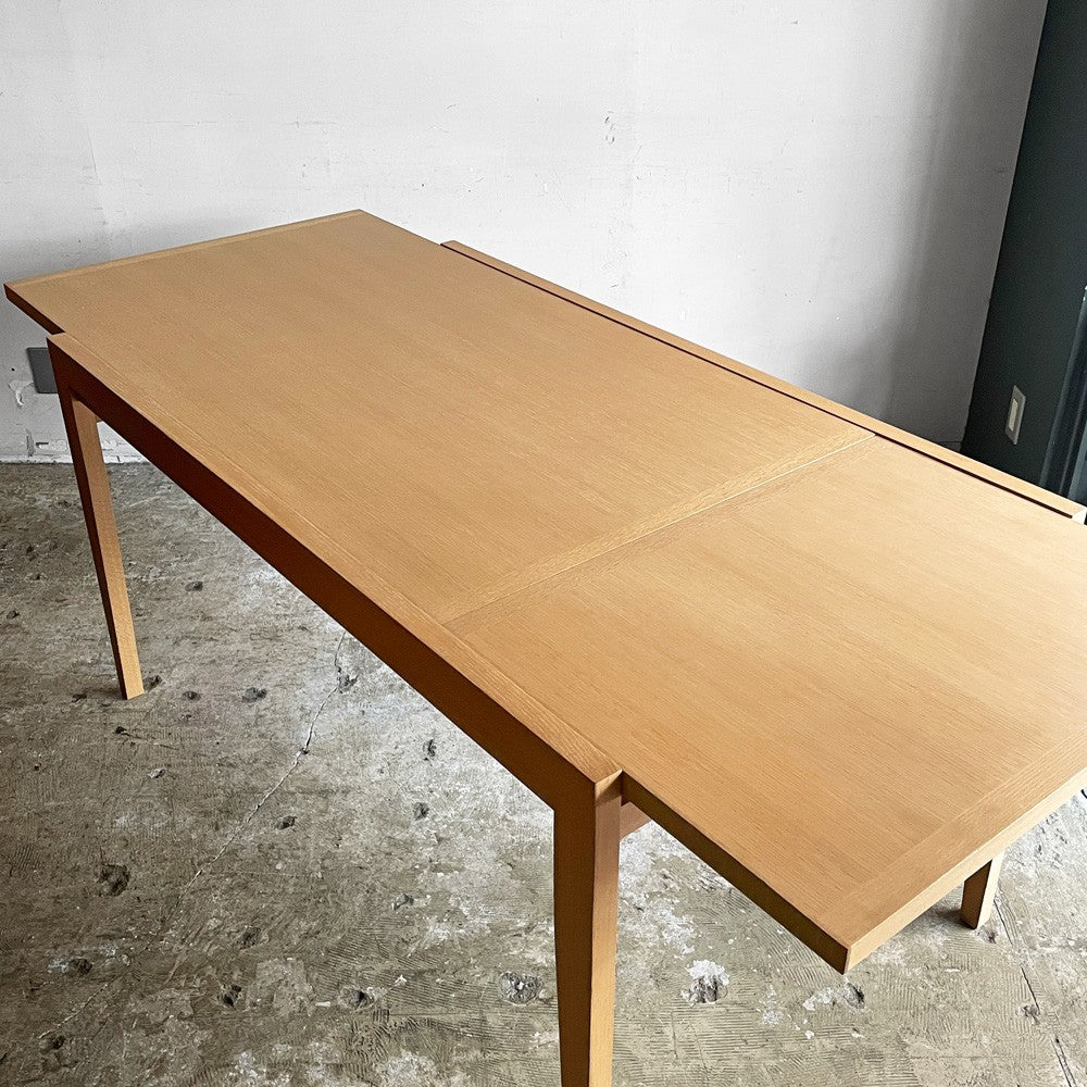 アクタス ACTUS タラ TARA エクステンション ダイニングテーブル 伸長式 ホワイトアッシュ材 W135～190cm ナチュラルデザイン ■