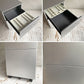 カッシーナ Cassina ixc. AFドロワー AF DRAWER デスクキャビネット ワゴン 鍵付き トレー付属 キャスターロック機能付き イタリア ミニマルデザイン B ♪