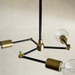 アクメファニチャー ACME Furniture ソリッドブラスランプ 3アーム ブラックアーム SOLID BRASS LAMP 真鍮 シーリングライト ミッドセンチュリー 廃番カラー 参考定価￥106,700- ■