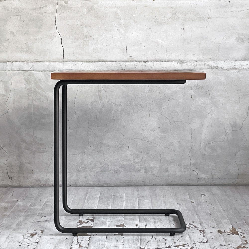 クラッシュゲート CRASH GATE ノットアンティークス Knot antique チャイ2 サイドテーブル CHAYⅡ SIDE TABLE パイン古材 スチール 関家具 定価￥¥19,250- ♪