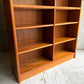 ジャパンビンテージ Japan Vintage チーク材 ブックシェルフ 本棚 オープンシェルフ 飾り棚 北欧デザイン 棚板可動式 ♪