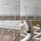 ノル Knoll 420 サイドチェア ワイヤーチェア ホワイト ハリー・ベルトイア Harry Bertoia ミッドセンチュリー 名作椅子 ◇