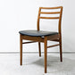 ジャーナルスタンダードファニチャー journal standard Furniture j.s.F アロス ダイニングチェア AROS DINING CHAIR ラバーウッド材 合皮レザー ナチュラルモダン 北欧デザイン ●