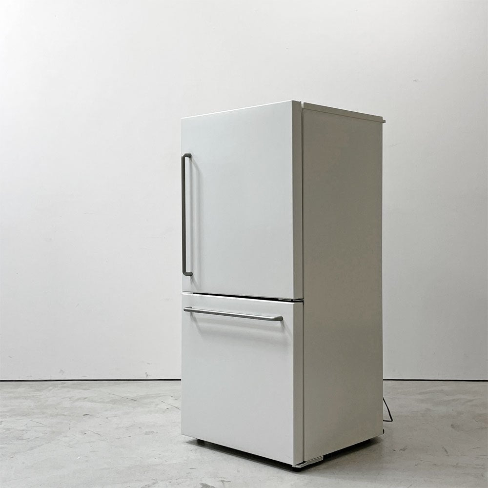 無印良品 MUJI 電気冷蔵庫 MJ-R16B-2 157L 2ドア ホワイト 深澤直人 2020年製 定価￥69,900- ●