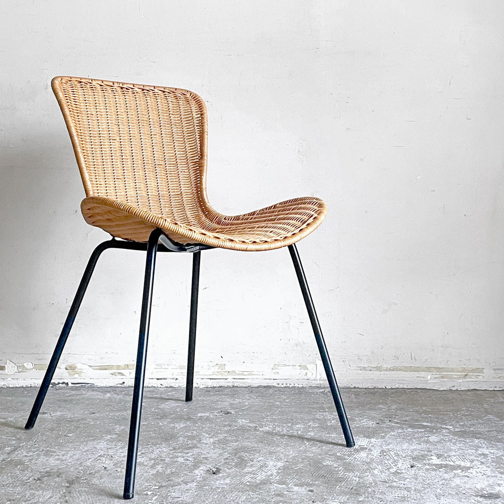 イデー IDEE マレアチェア MAREA ダイニングチェア ラタン×スチール クッション付 定価￥29,900- ■