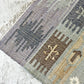 RugRu ラグル NORA RUG ノラ ラグ インド綿 麻 キリムラグ カーペット W200 インド 定価￥52,800- ●