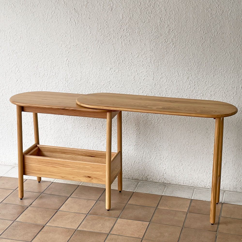 ノーウェアライクホーム NOWHERE LIKE HOME スーク コンソールテーブル Console Table SUK オーク エクステンションテーブル 伸長式 関家具 展示未使用品 ◇