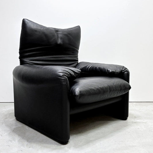 カッシーナイクスシー Cassina ixc マラルンガ MARALUNGA 675-1Pソファ 本革 ヴィコ・マジストレッティ 定価約￥1,144,000- ●
