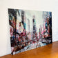 カレ KARE Picture Glass Times Square Move 70x90cm 強化ガラス アートフレーム タイムズスクエア ニューヨーク 写真 壁掛けインテリア ドイツ ◎