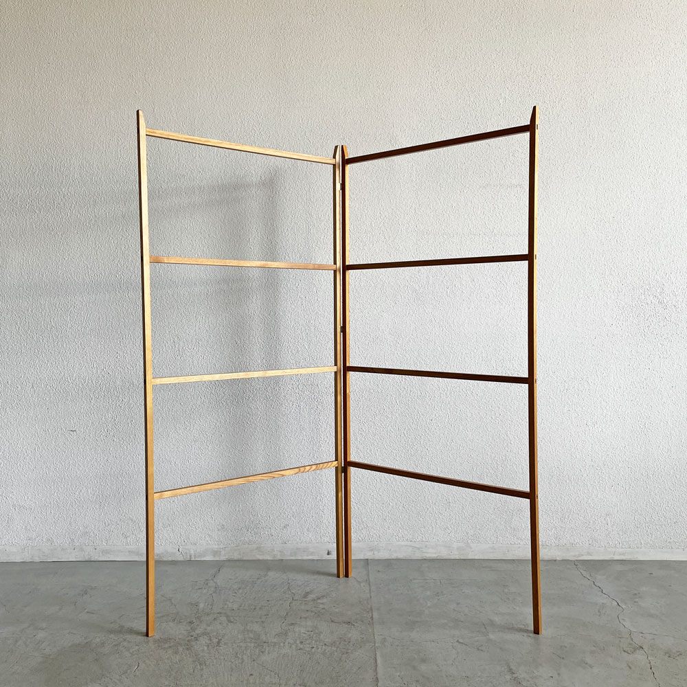 井藤昌志 IFUJI タオルラック L ハンガーラック ナラ材 W75 x H160cm シェーカー家具 受注生産品 現代作家 定価￥99,000- 〓