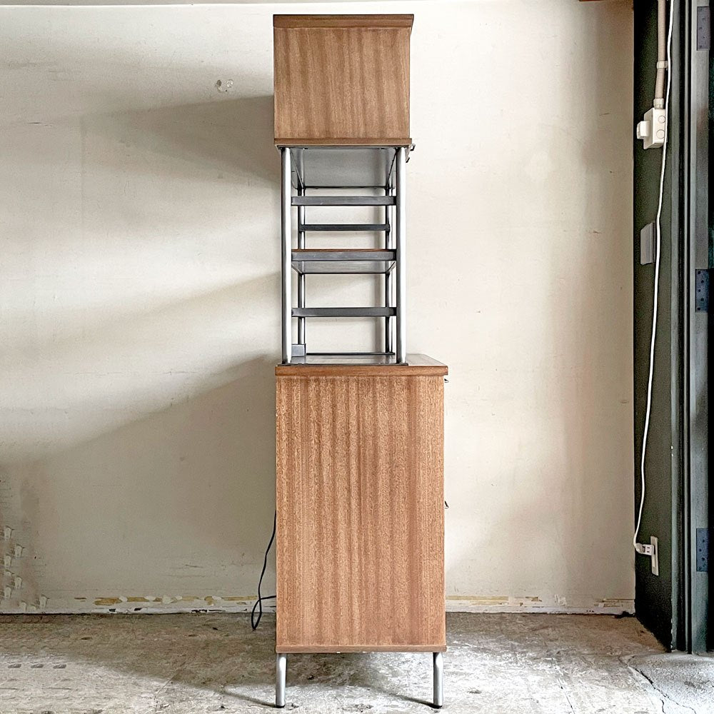 ジャーナルスタンダードファニチャー j.s.F ブリストル BRISTOL キッチンボード 食器棚 カップボード W92cm アッシュ材 廃盤 ■