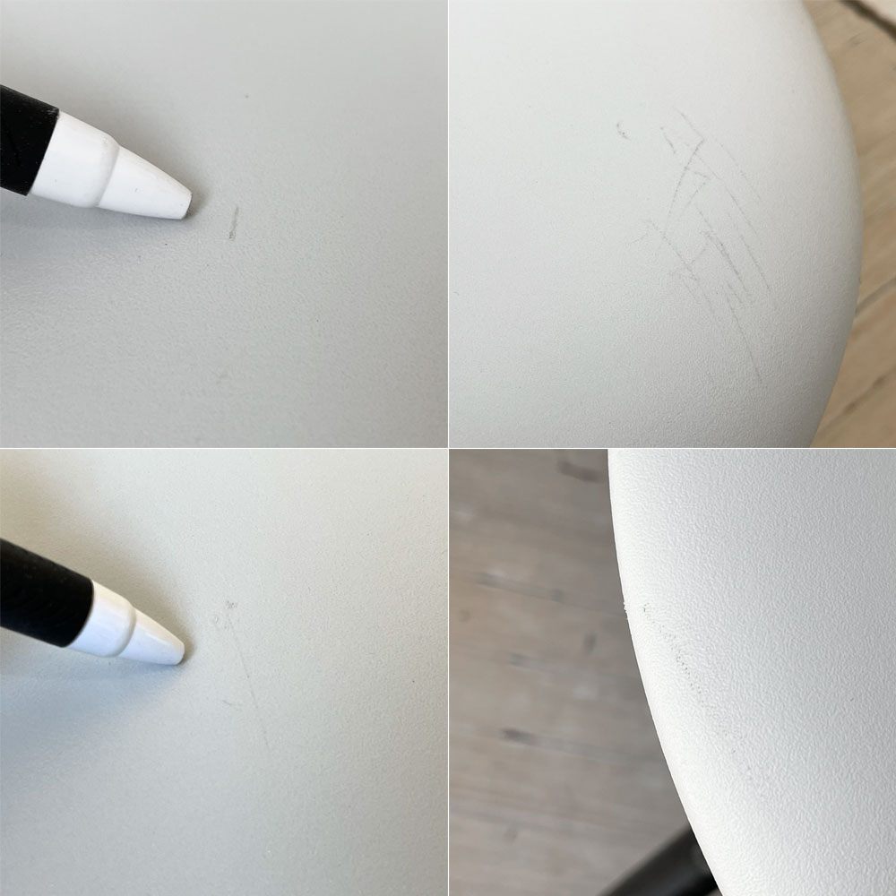 ハーマンミラー HermanMiller サイドシェルチェア ドゥエルレッグ DSW ホワイト × エボニー ポリプロピレン製 2017年製 イームズ ミッドセンチュリー ★