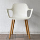 ヴィトラ Vitra ハル HAL アームチェア ダイニングチェア ウッド ホワイト オーク材 ジャスパー・モリソン スーパーノーマル 現行定価108,900円 ◇