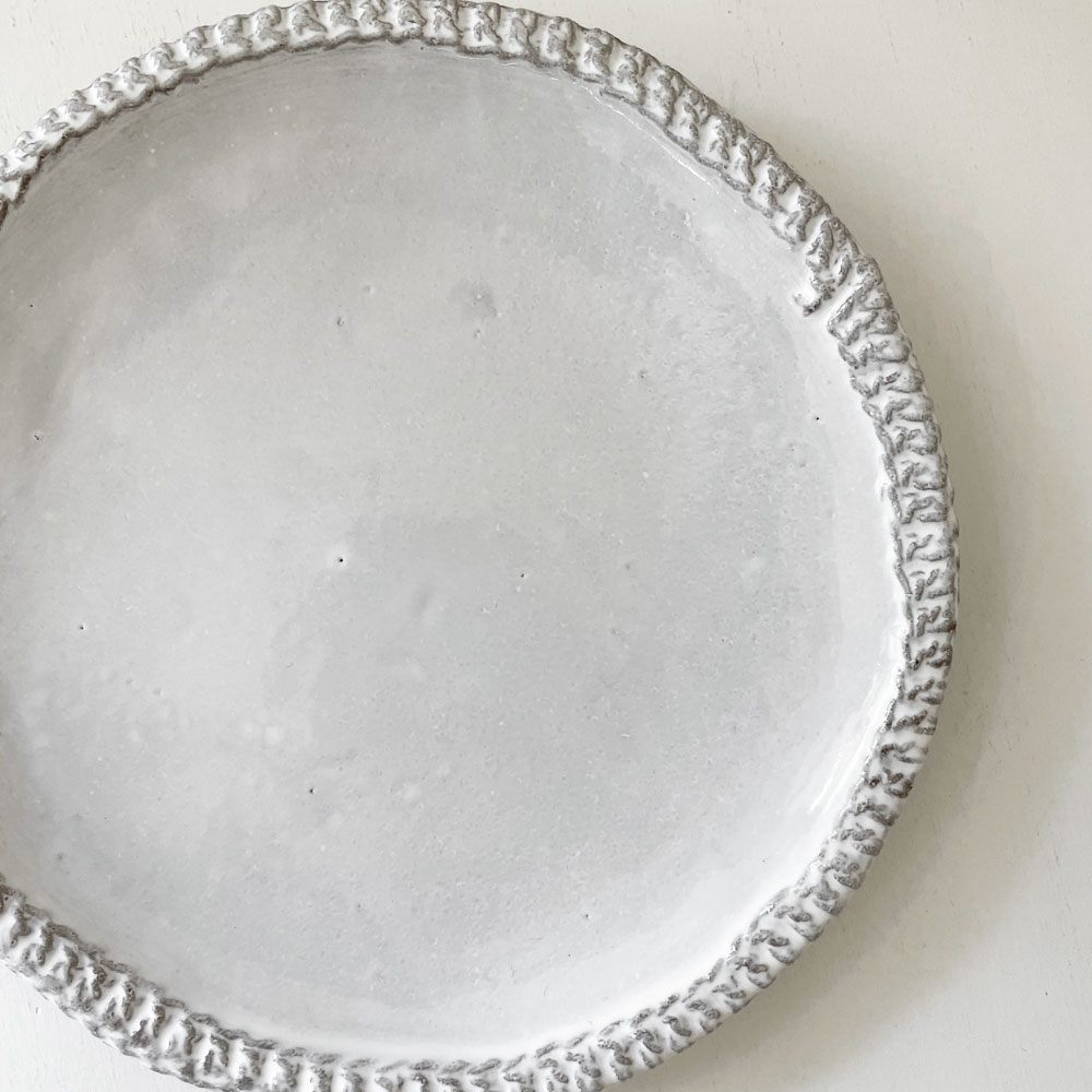 アスティエ・ド・ヴィラット ASTIER de VILLATTE オレリー Aurelie デザートプレート 17.5cm オレリー・マティゴ Aurelie Mathigot フランス 定価￥17,050- ◎